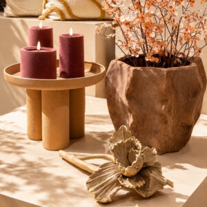 Lillepott Esmerij Ø30x h26cm pruun
