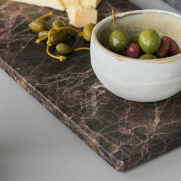 Serveerimisalus Marble pruun 18x38x h1cm