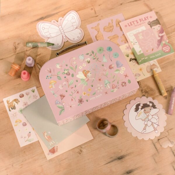 Little Dutch käsitöökohver Rosa & Fairy Garden