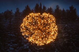 LED-valguskera Finnlumor Ø50cm 1080LED IP44
