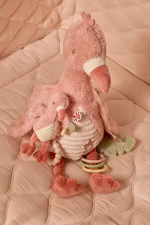 Little Dutch tegevuskaisukas flamingo Safari Friends 33cm