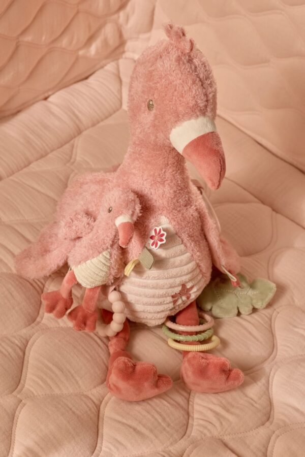 Little Dutch tegevuskaisukas flamingo Safari Friends 33cm