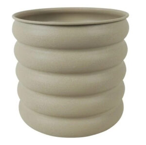 Lillepott Rings Ø30x h29cm beež