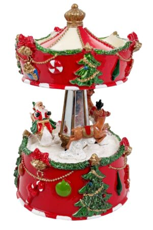 Muusikakarp Karusell punane 14cm