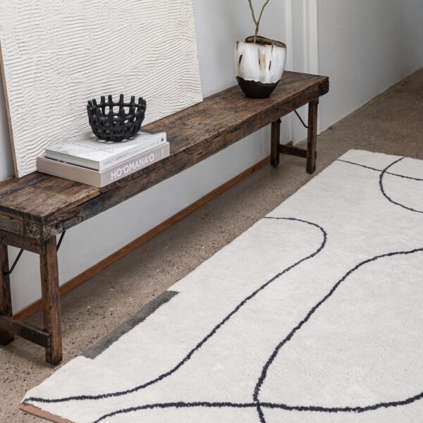 Vaip Shadow valge 140x200cm