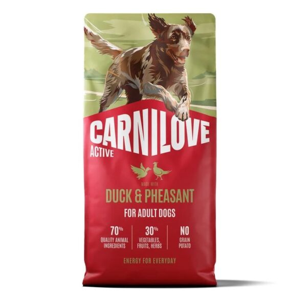 Carnilove kuivtoit koerale Active Duck & Pheasant 12kg