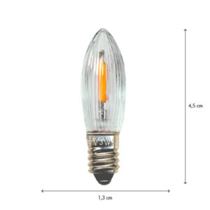 Advendiküünla LED-varupirnid E10 7tk