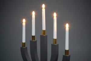 Advendiküünal Harriet 5 haru must/valge