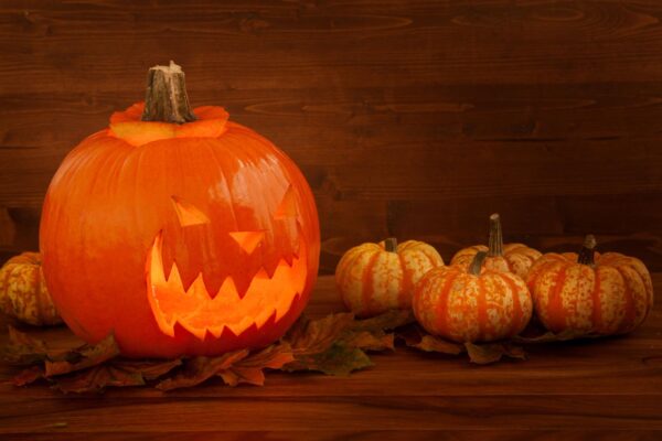 Dekoratiivkõrvits 'Halloween' XXL 1tk