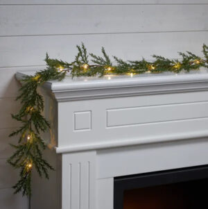 LED-valgustusega vanik Thuja roheline 20 LED 180cm
