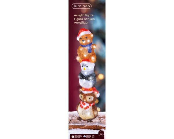 LED-valgustusega loomakujud 59 cm