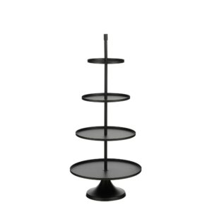 Serveerimisalus neljakorruseline must 135cm