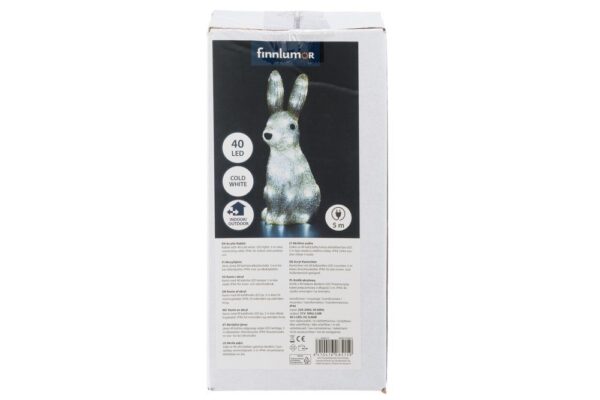 Valgusdekoratsioon Jänes 40LED 32cm