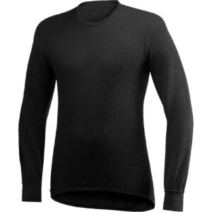 WoolPower Merino 200 aluspesu särk must XL