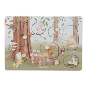 Little Dutch heliga puidust pusle Forest Friends