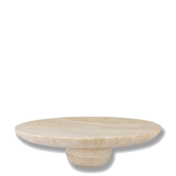 Dekoratiivne alus Travertine Ø32x h8,5cm