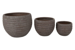 Lillepott Luuk Ø50x38cm pruun