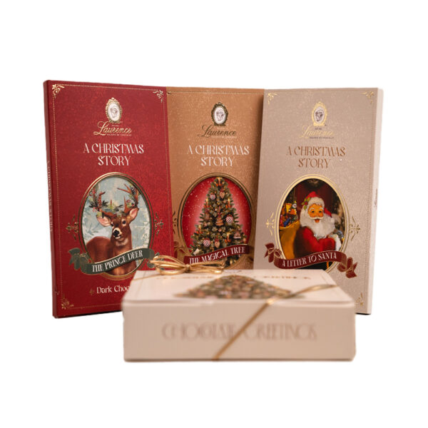 Kinkekomplekt šokolaaditahvlid Christmas Greetings 3 x 80g