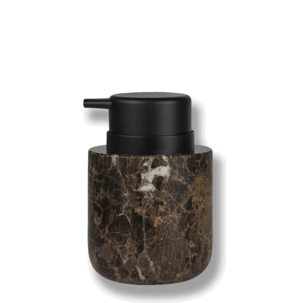 Seebidosaator Marble madal pruun Ø8,5x h12,5cm