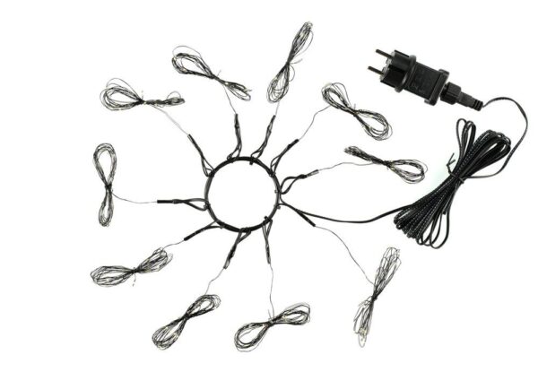 Valguskett kuusele soe valge 2m 200LED IP44