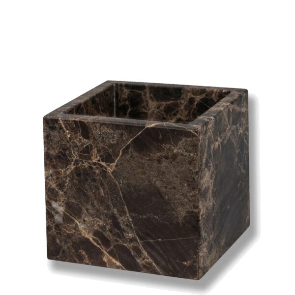 Hoiukarp Marble pruun 10x10x h9cm