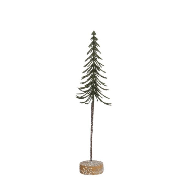 Jõulukaunistus sädelev kuusk Ø6x30cm