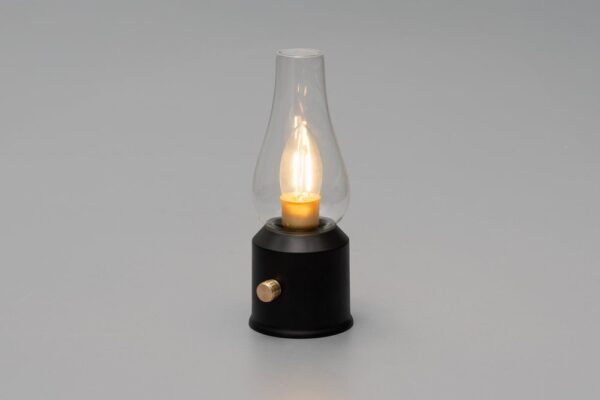 Laetav LED-latern Finnlumor must 23 cm