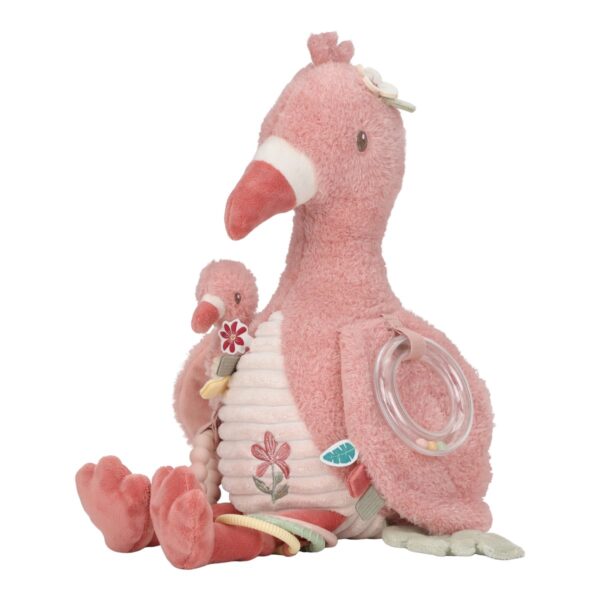Little Dutch tegevuskaisukas flamingo Safari Friends 33cm