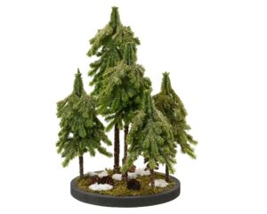 Jõulukaunistus kuusesalu roheline 30cm