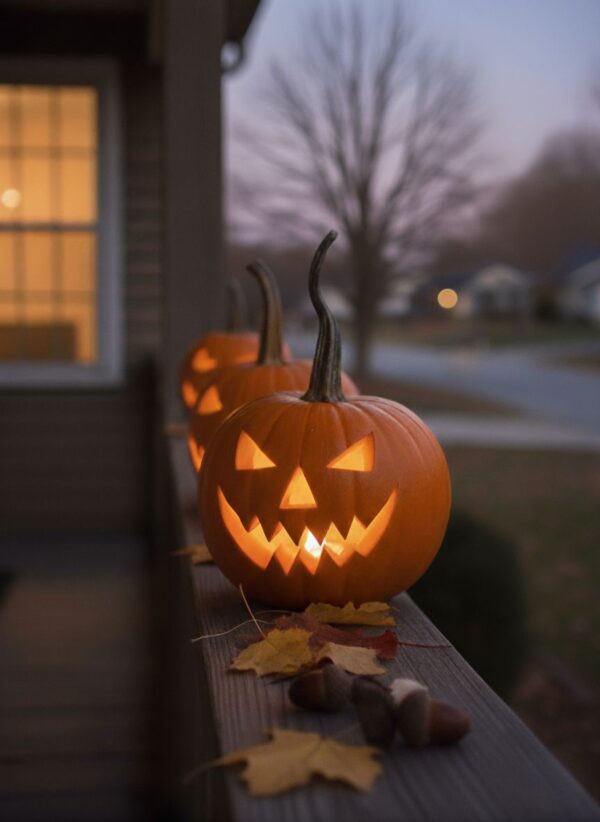 Dekoratiivkõrvits 'Halloween' XXL 1tk